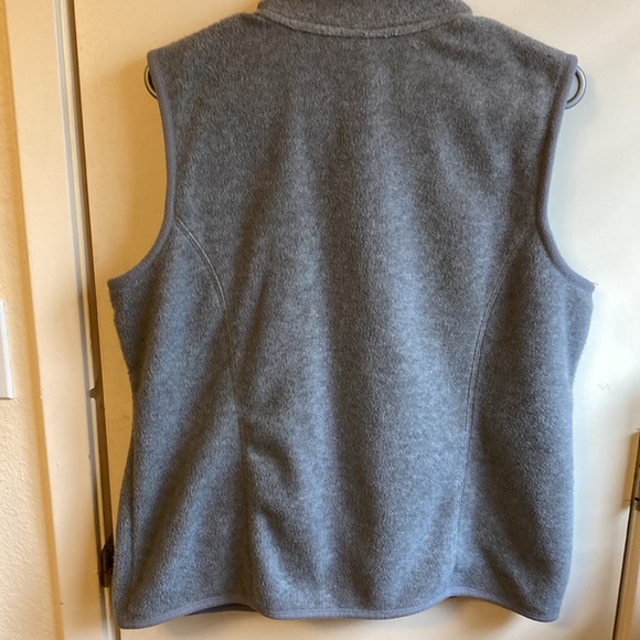 🔥Host Pick Karen Scott Petite Large, Heather Grey Vest, Zippered Pockets. - Picture 6 of 14